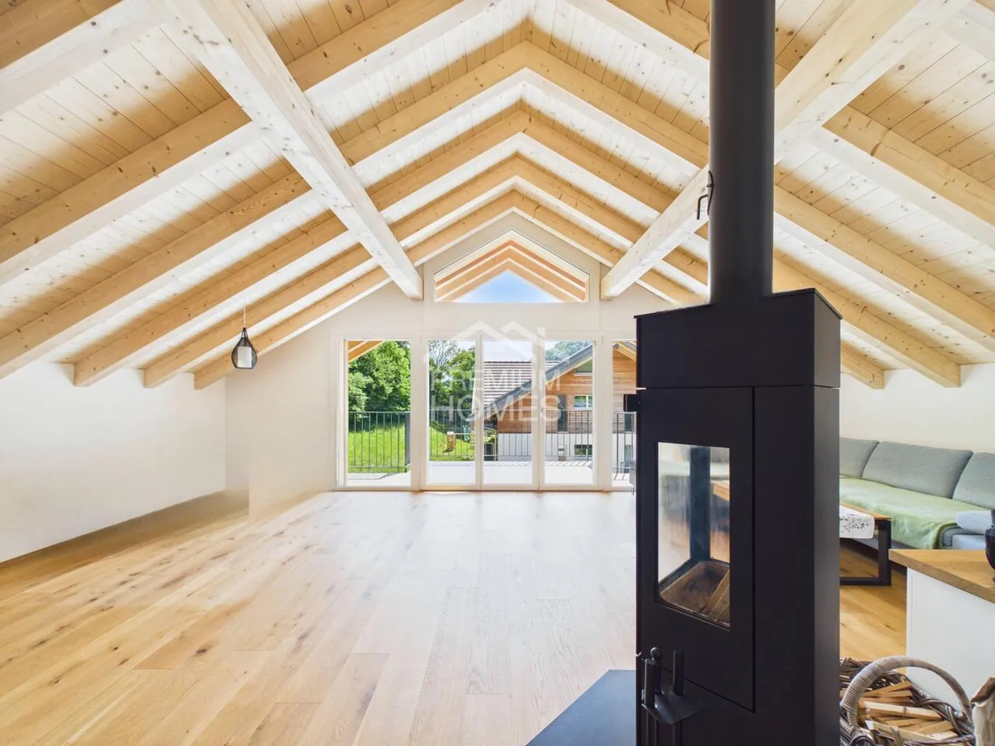 A Home with Niesen View - Spacious 5.5-Room Maisonette! - Photo 1 of 13