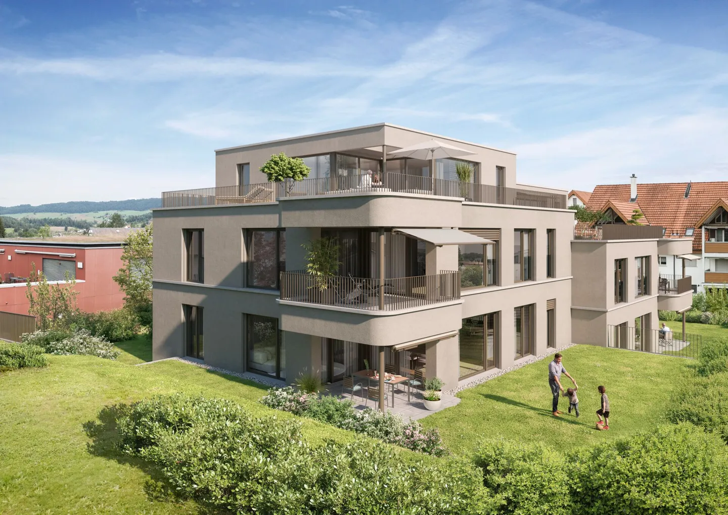 Nouveau projet de construction «YORA» - Appartement penthouse exclusif - Photo 3 sur 6