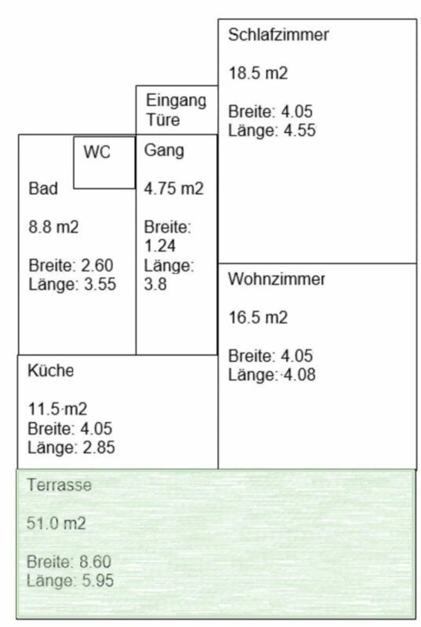 Zentrale 2.5-Zimmer-Wohnung - Foto 7 von 7