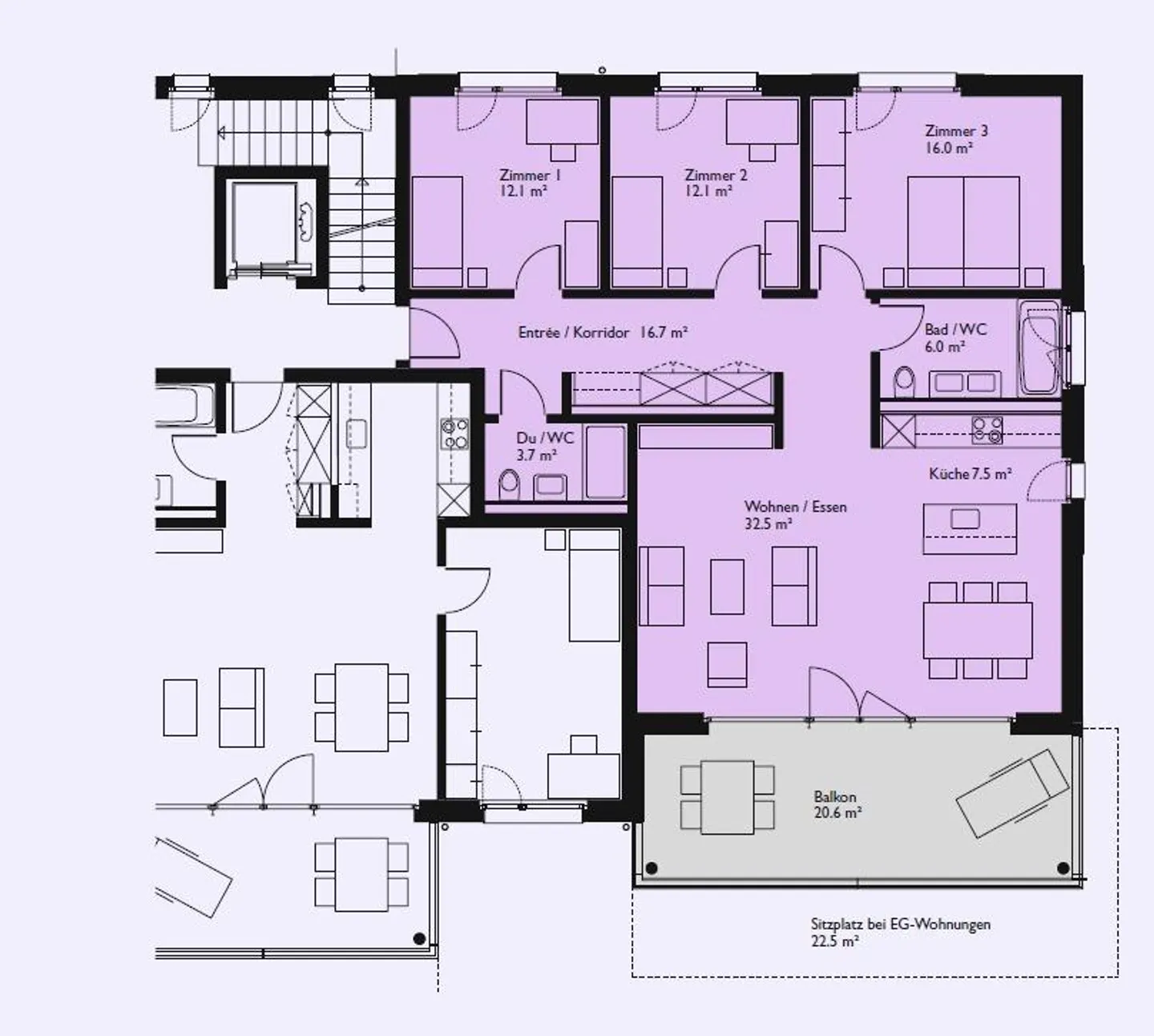 Expansion moderne - Espaces spacieux - Photo 9 sur 9