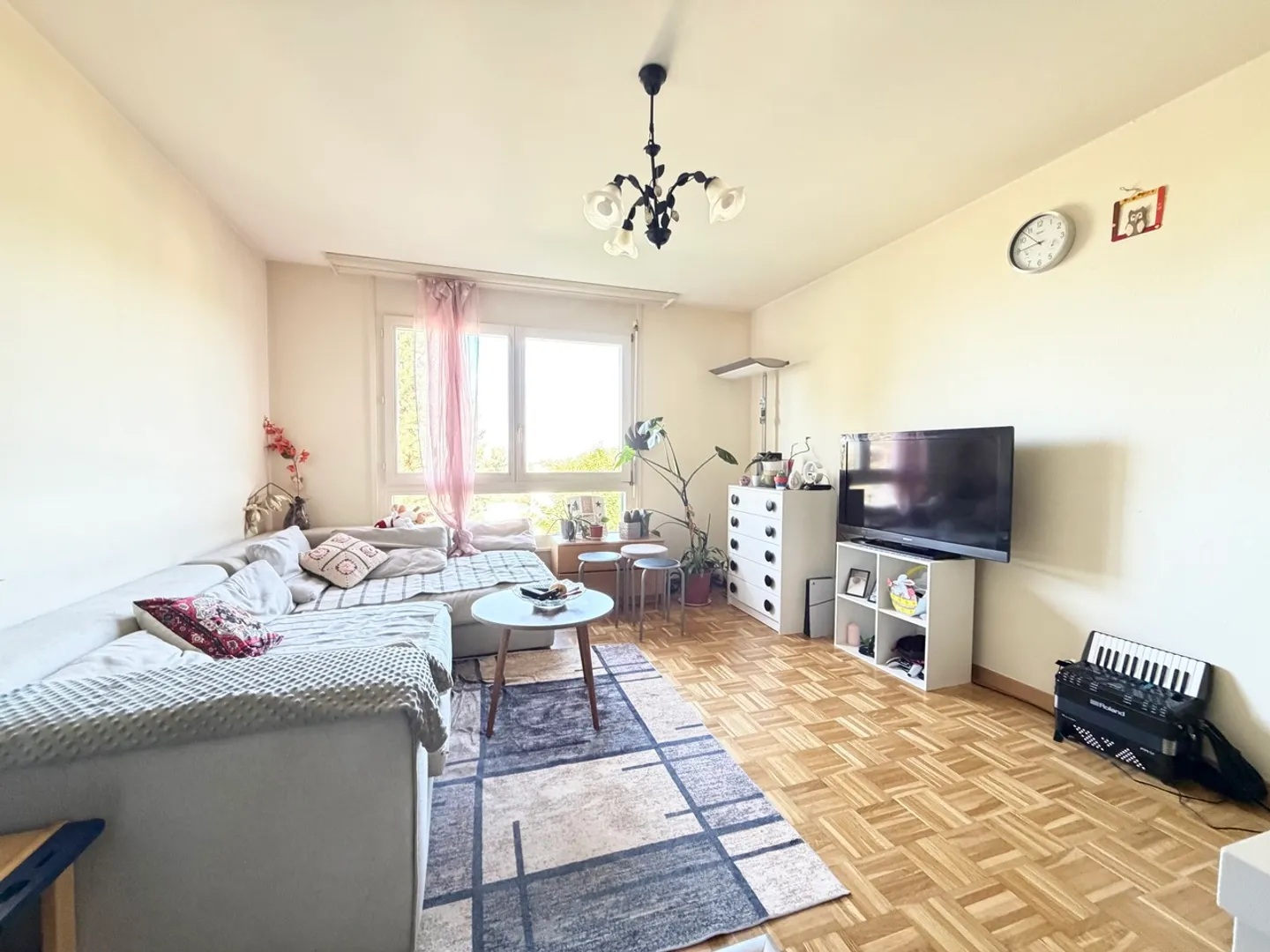 Appartement de deux pièces et demie de 45 m2 avec vue dégagée - Photo 2 sur 7