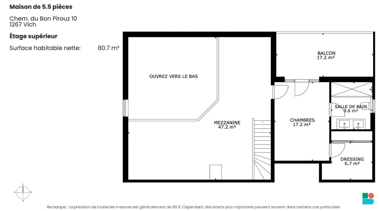 Magnificent house with 5.5 rooms in Vich - Photo 11 of 11