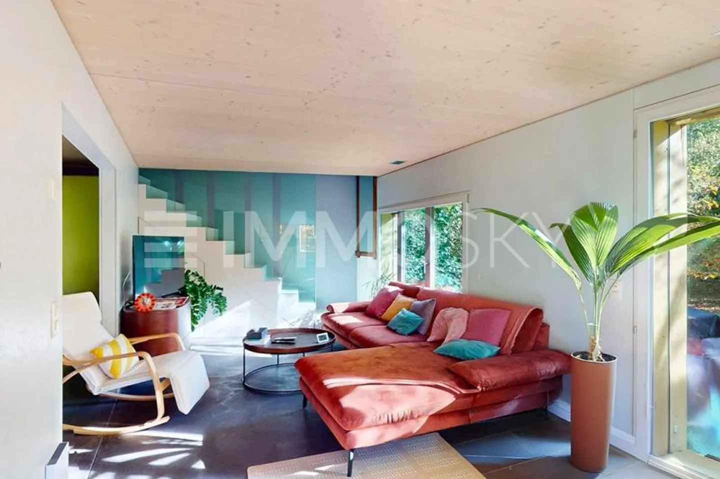 Villa architecturale avec jardin - Photo 8 sur 13