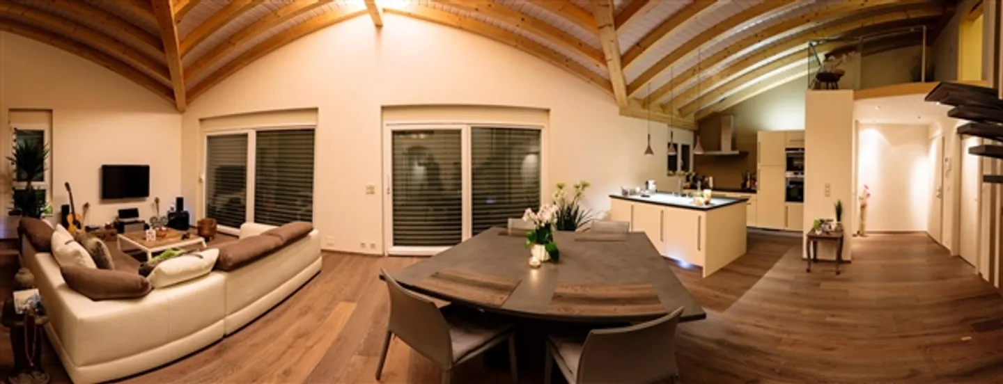 For rent furnished, magnificent penthouse 4.5 room maisonette - Photo 4 of 17