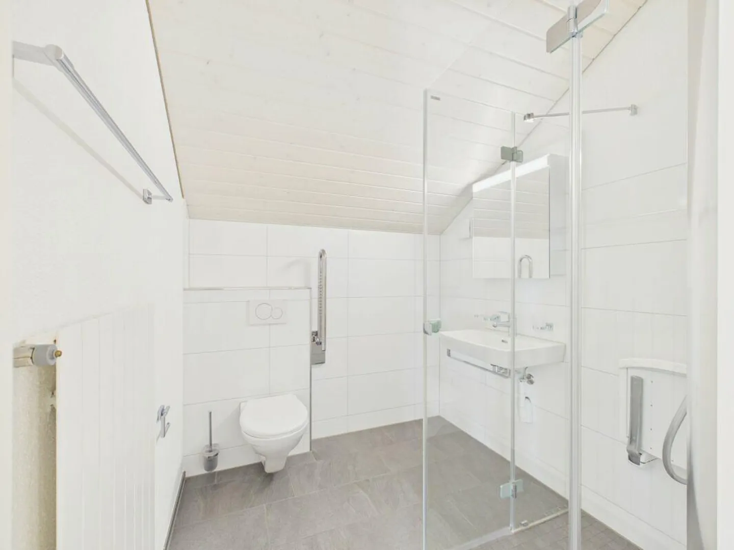 Vivre dans une résidence pour personnes âgées - appartement attrayant de 2 pièces à Wil - Photo 8 sur 12