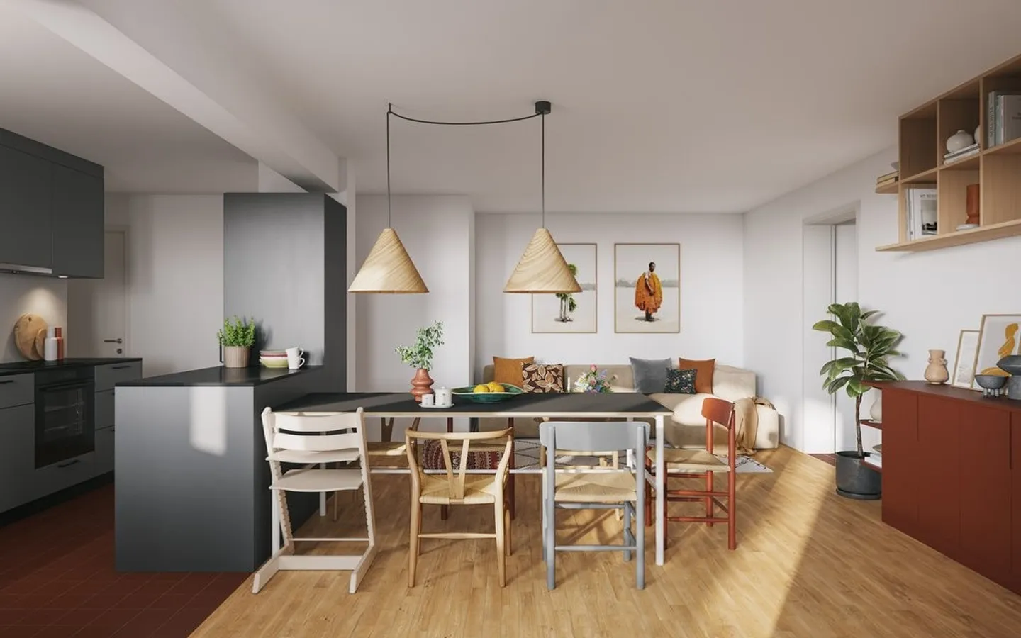 FRIBOURG - 3.5 Rooms from the 1st to the 13th Floor - Photo 2 of 4