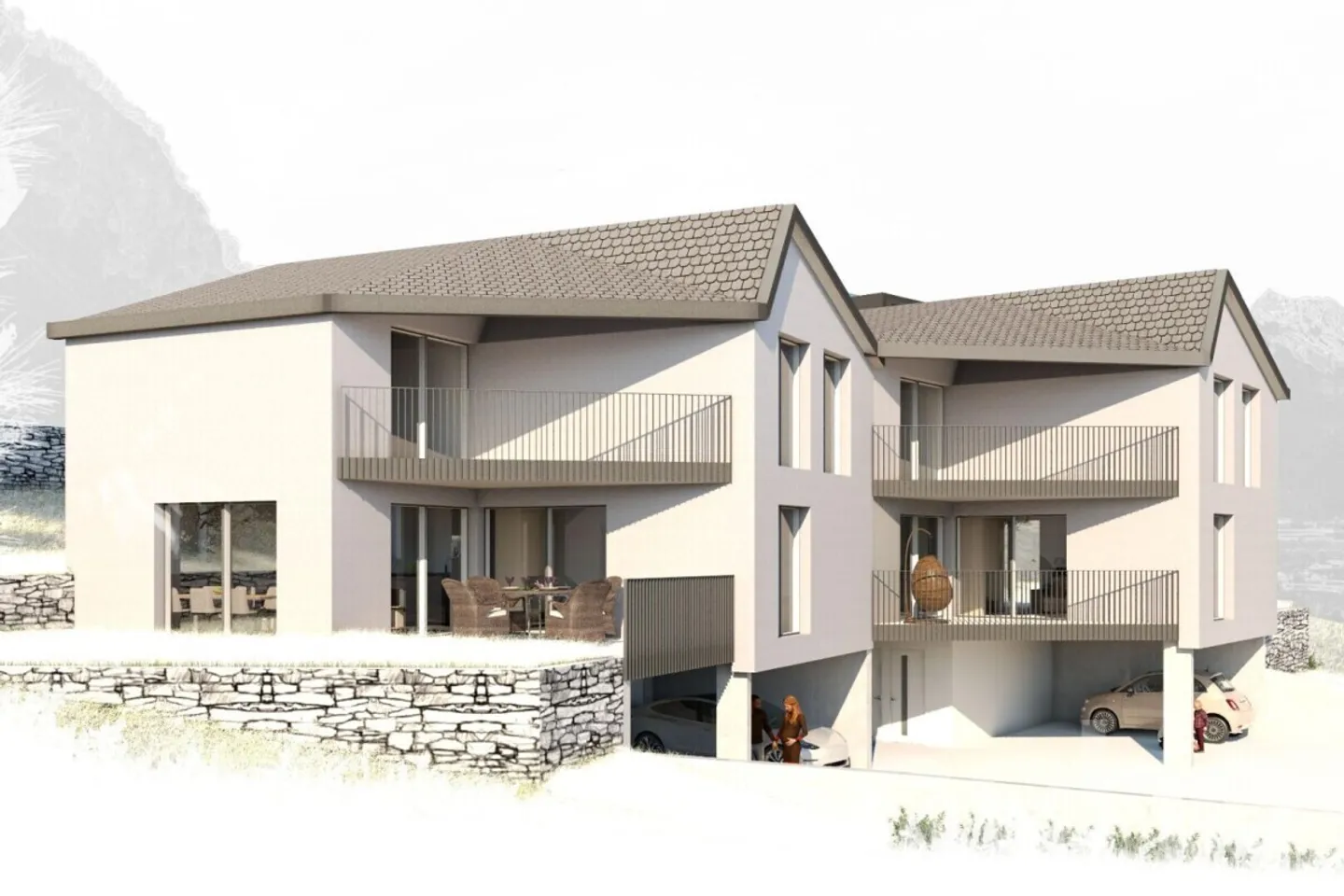 Magnifica villa con vista a 180° sulla valle del Rodano! - Foto 3 di 6