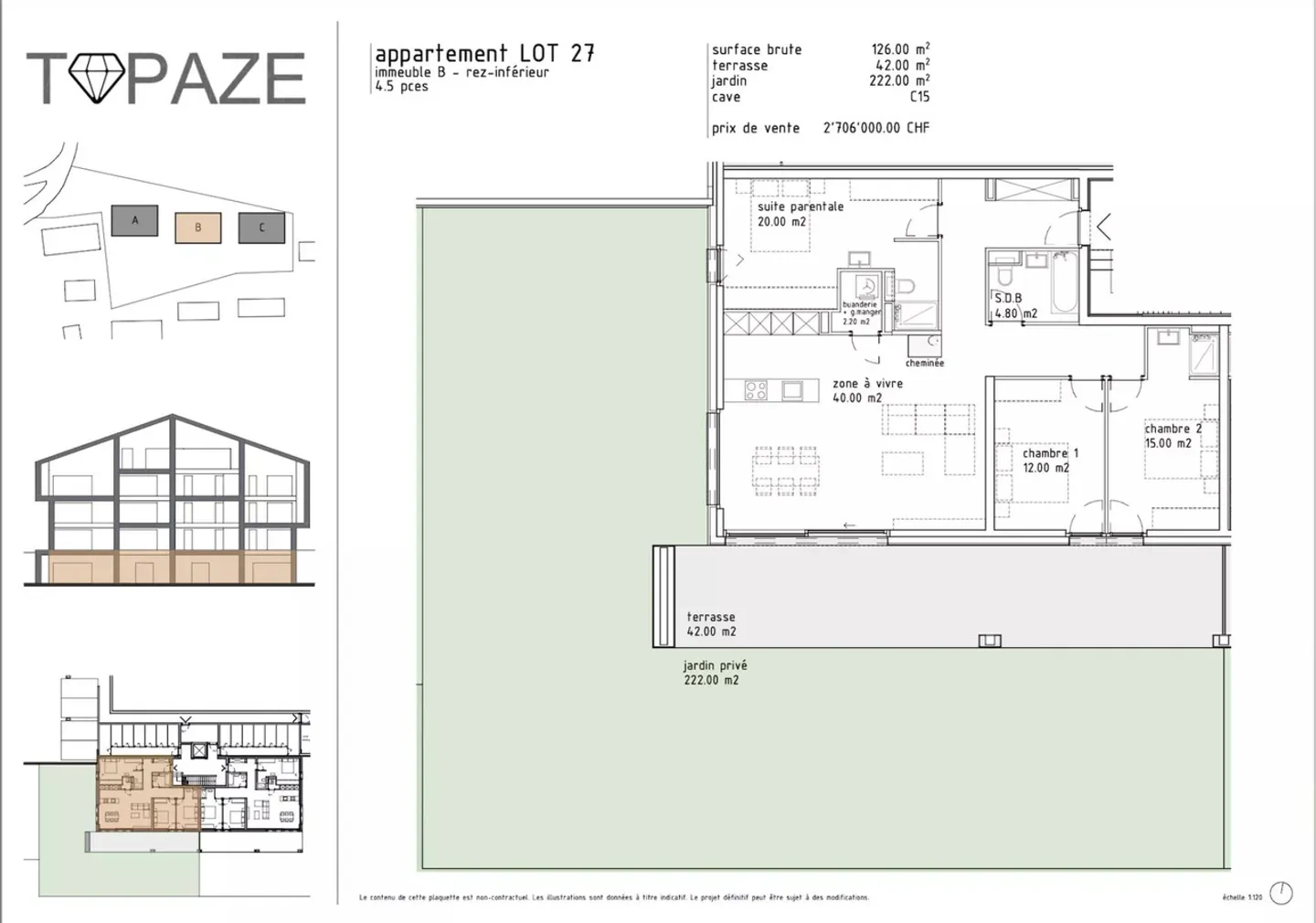 Lussuoso appartamento di 4,5 locali in costruzione a Crans-Montana - Foto 9 di 9
