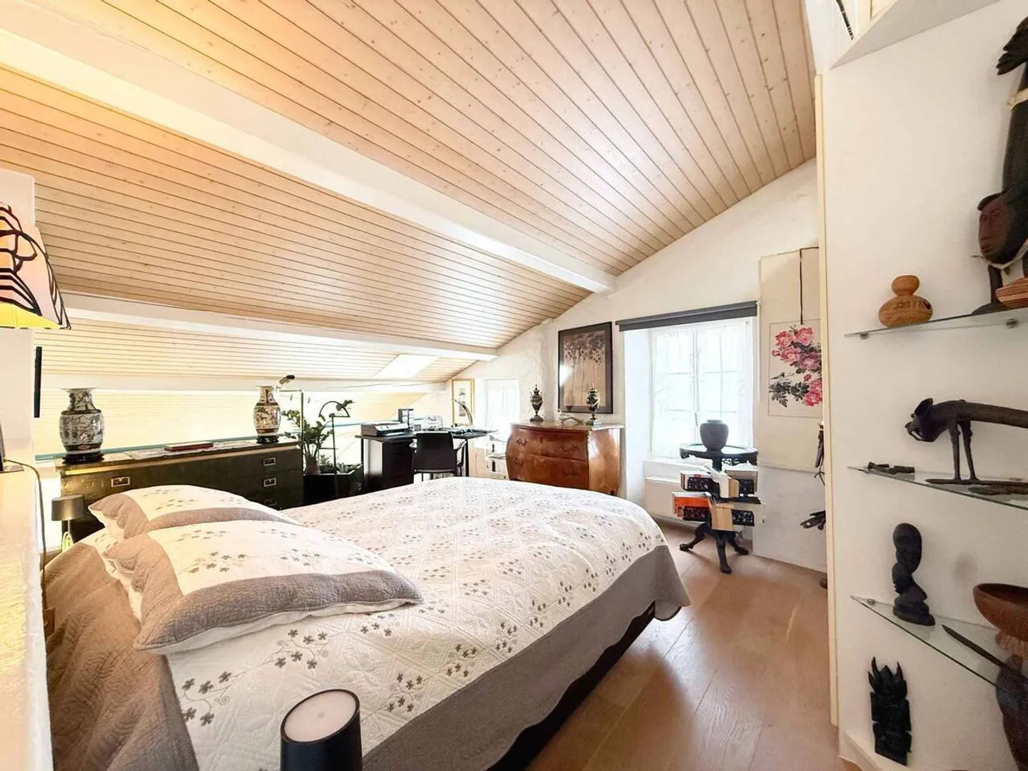Riex, au cœur de Lavaux - Maison de vigneron avec intérieur contemporain - Photo 4 sur 9