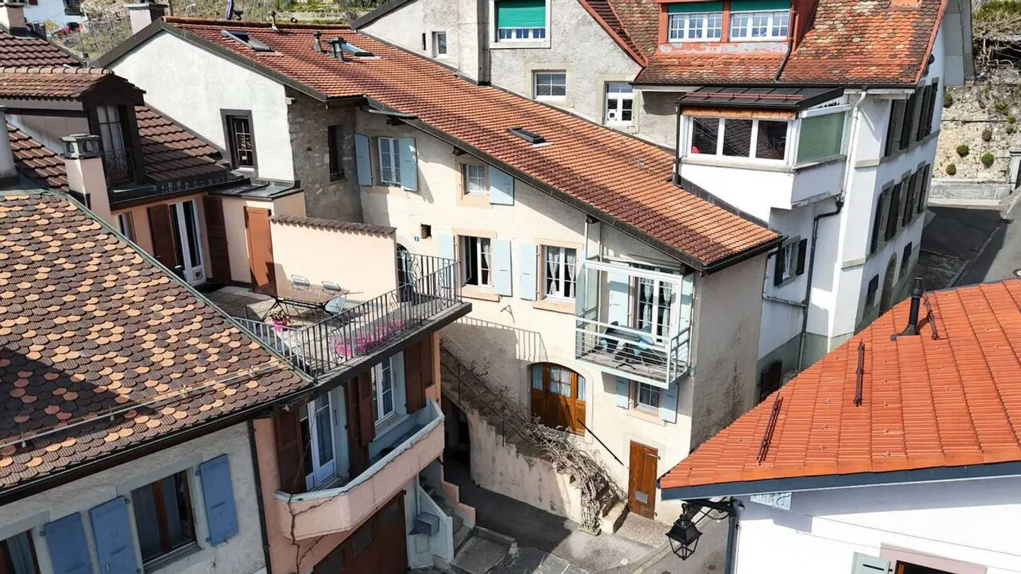 Riex, au cœur de Lavaux - Maison de vigneron avec intérieur contemporain - Photo 8 sur 9