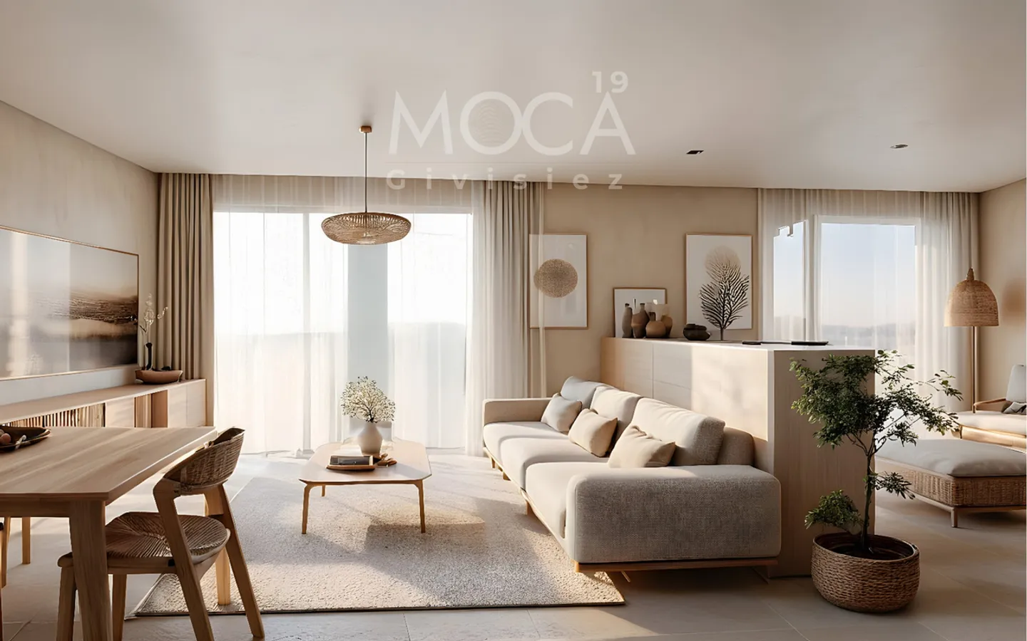 Modernes Apartment in Givisiez - Foto 4 von 12