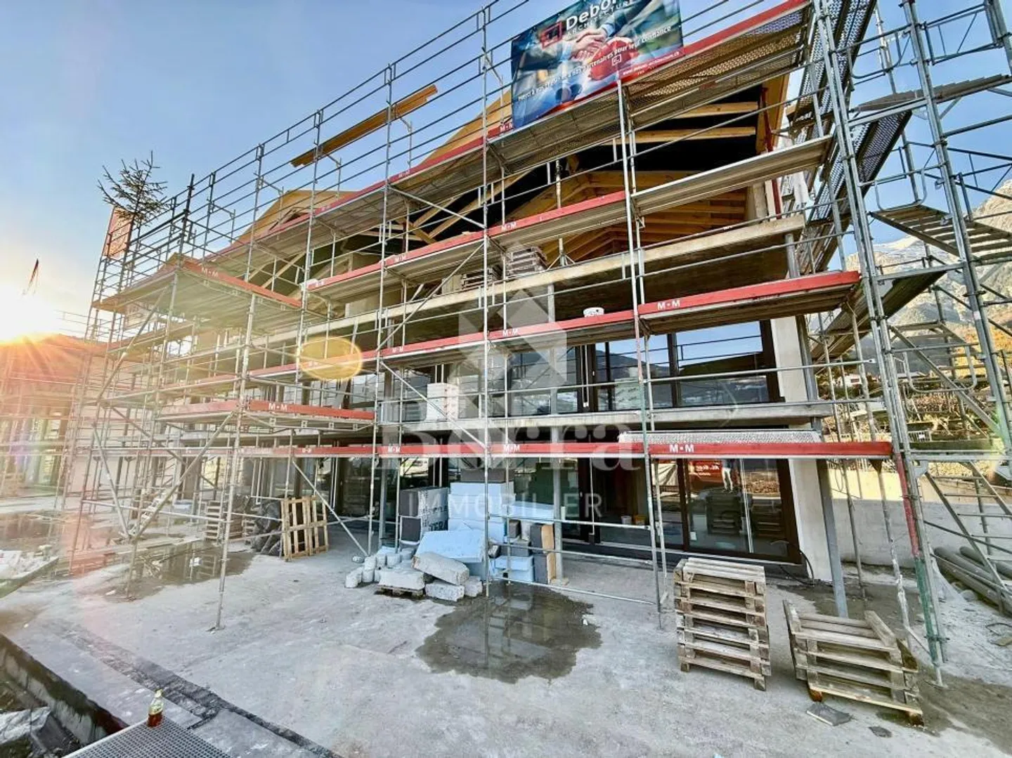 Les Hauteurs de Cry : vue imprenable, chantier en cours - Photo 1 sur 13