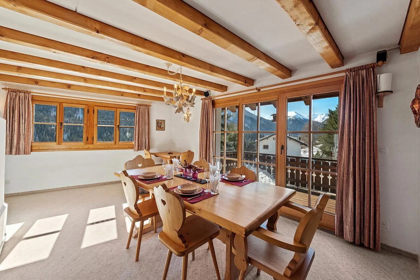 Brail: casa vacanze indipendente in posizione collinare con panorama montano - Foto 3 di 6