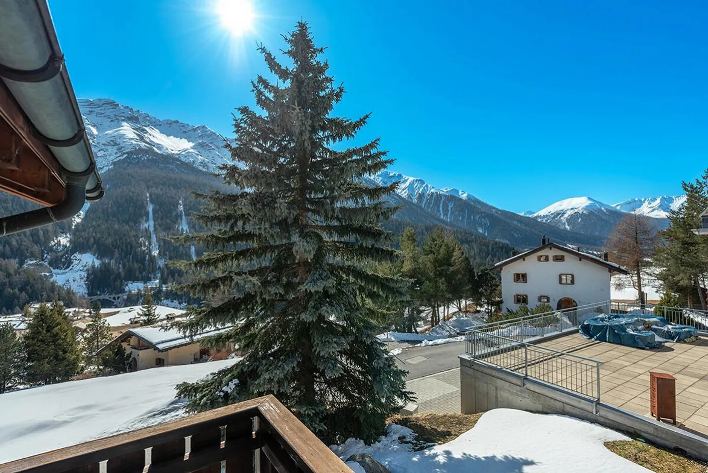 Brail: casa vacanze indipendente in posizione collinare con panorama montano - Foto 4 di 6