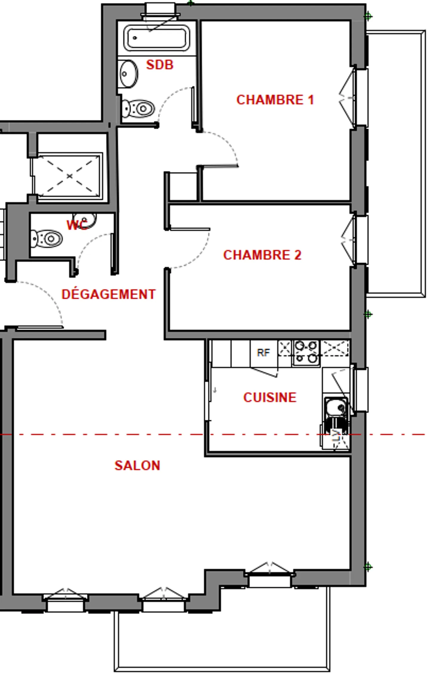 3.5 Room Apartment - Photo 2 of 4