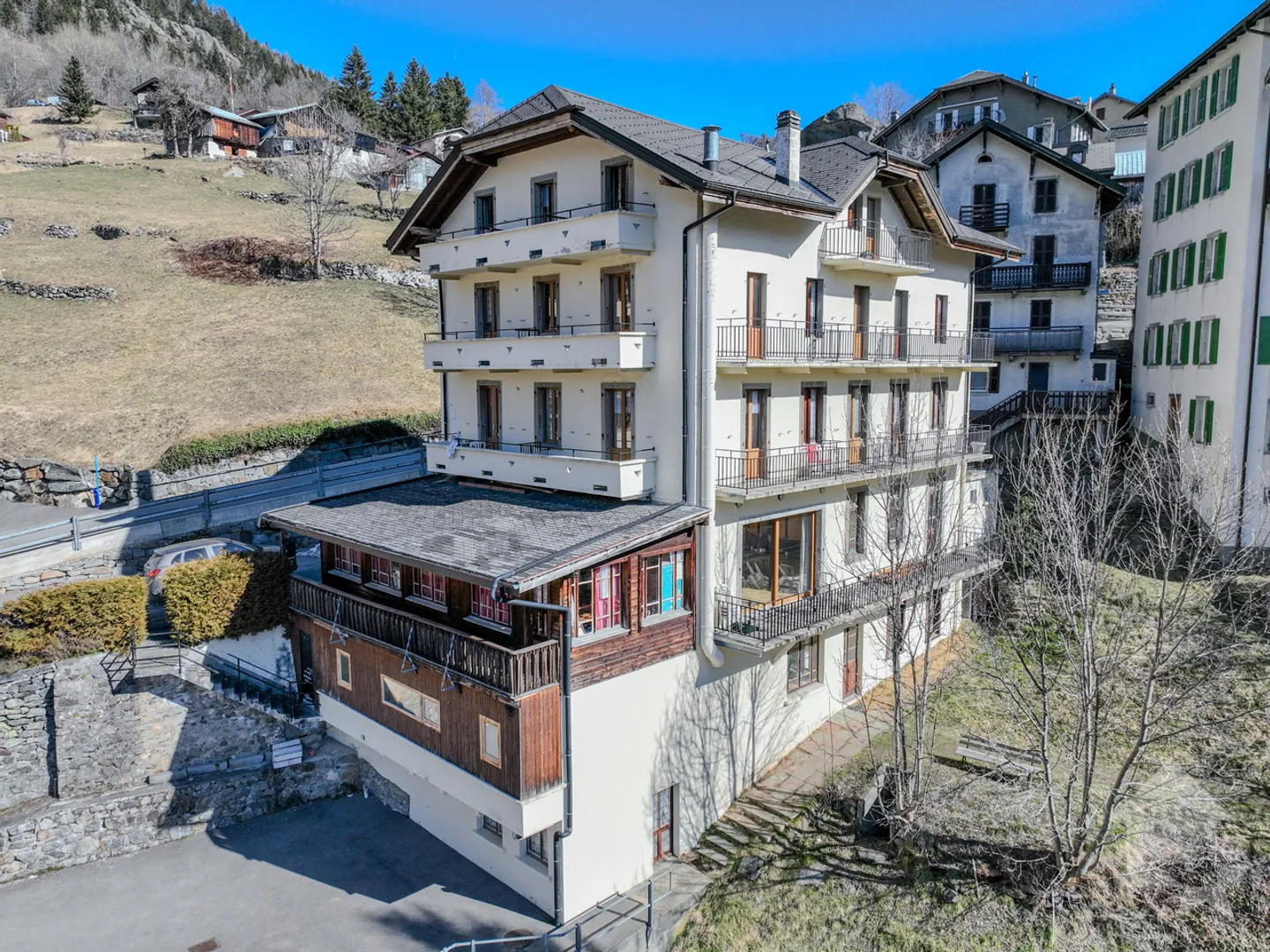 „Altes charmantes Hotel im Herzen des Dorfes Finhaut“ - Foto 1 von 13
