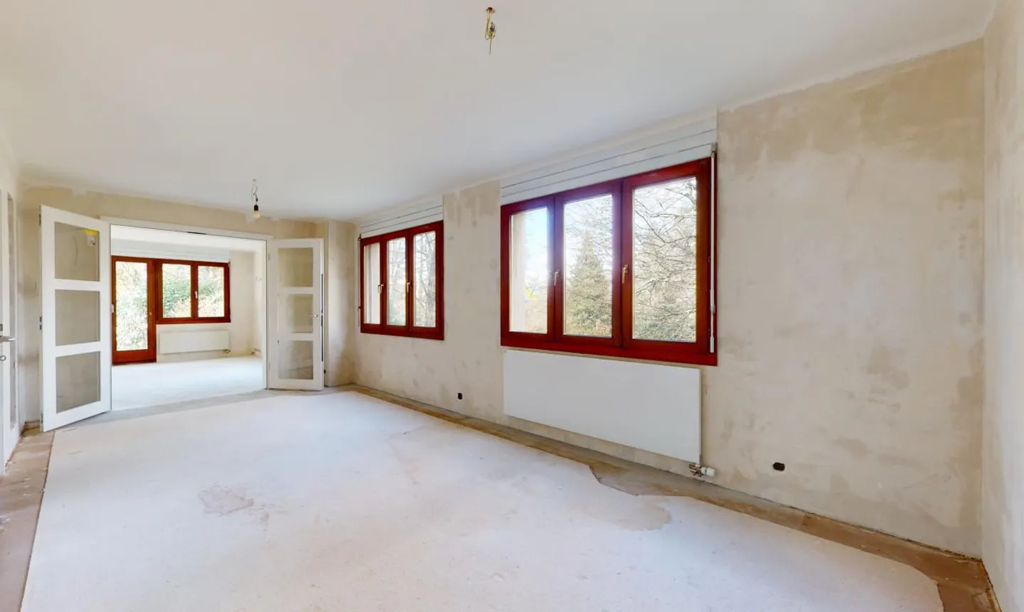 Ampio appartamento duplex di 6,5 stanze con grande giardino - Foto 3 di 13