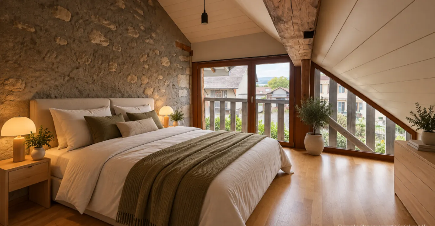 3.5-room duplex apartment in Eclagnens - Photo 9 of 18