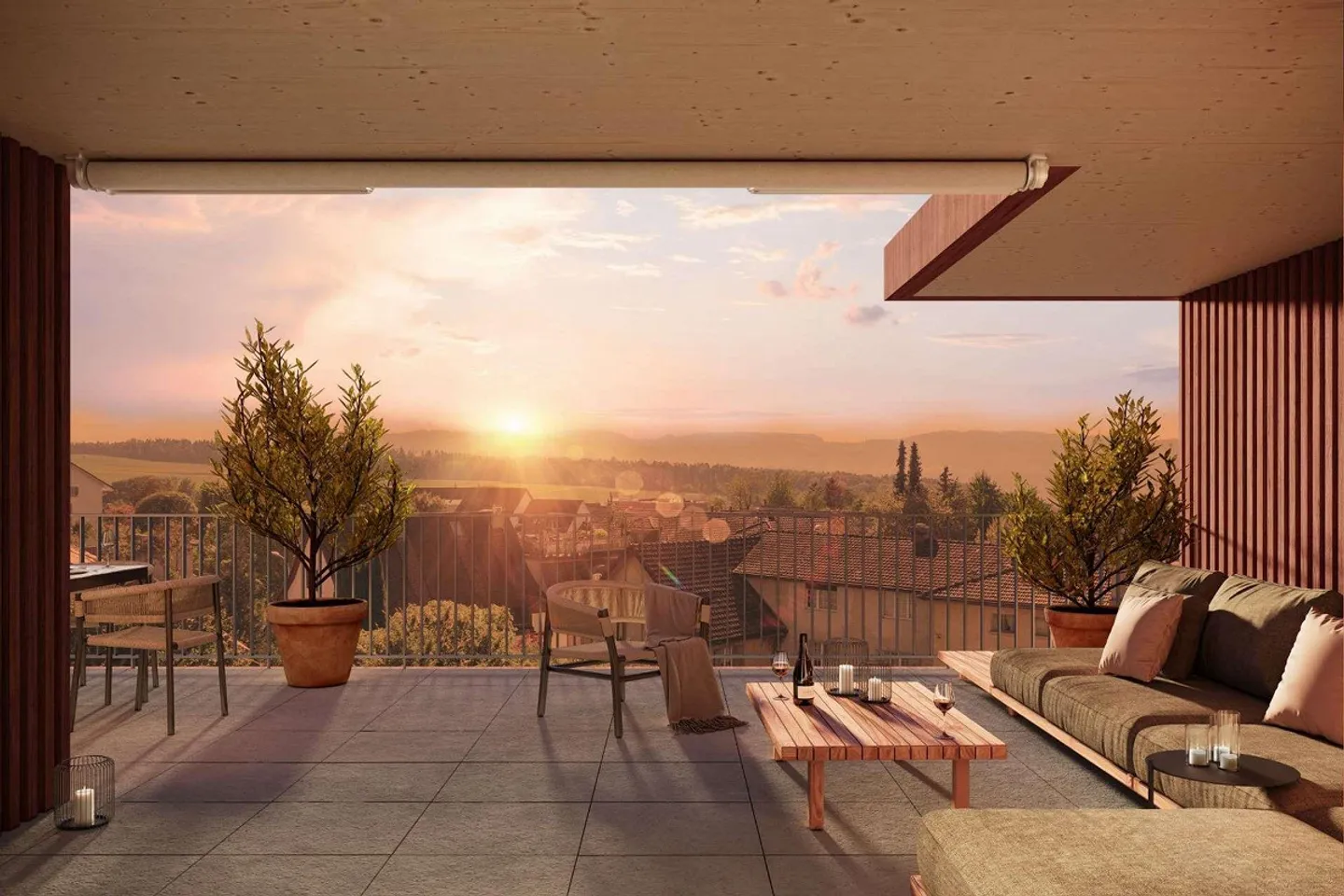 Modernes Wohnglück mit Garten ? 3.5 Zimmer im EG in Zumikon - Foto 5 von 8