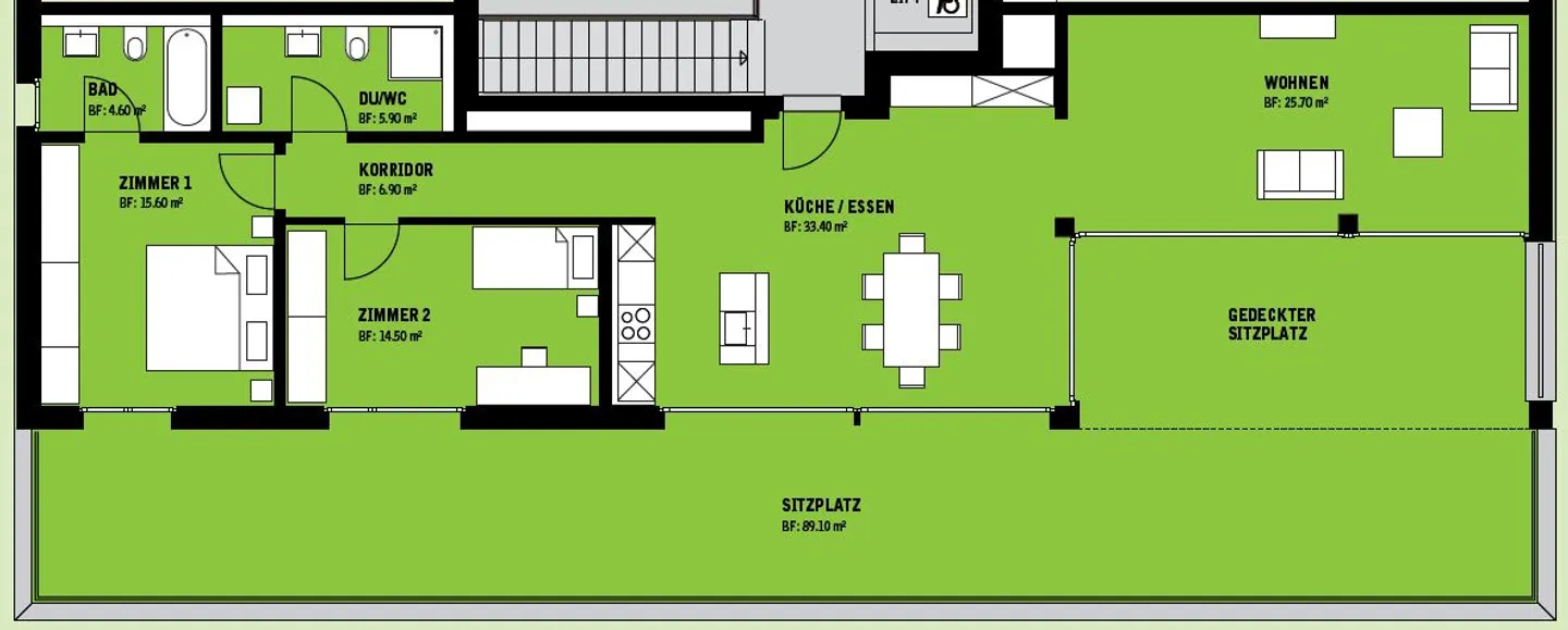 Appartement en attique à Romanshorn - un rêve - Photo 9 sur 9
