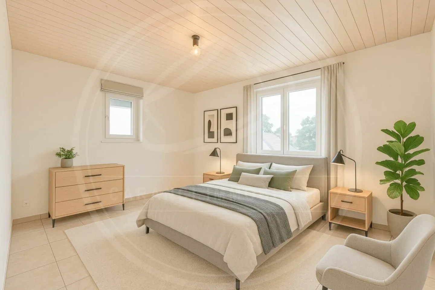 Appartement spacieux de 3½ pièces au 1er étage à Birrhard à louer - Photo 7 sur 19