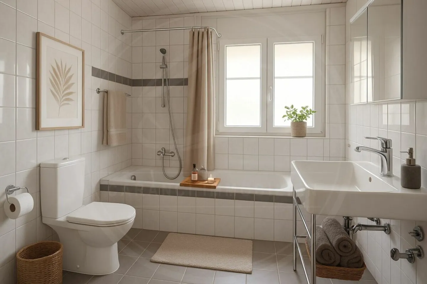 Appartement spacieux de 3½ pièces au 1er étage à Birrhard à louer - Photo 8 sur 19