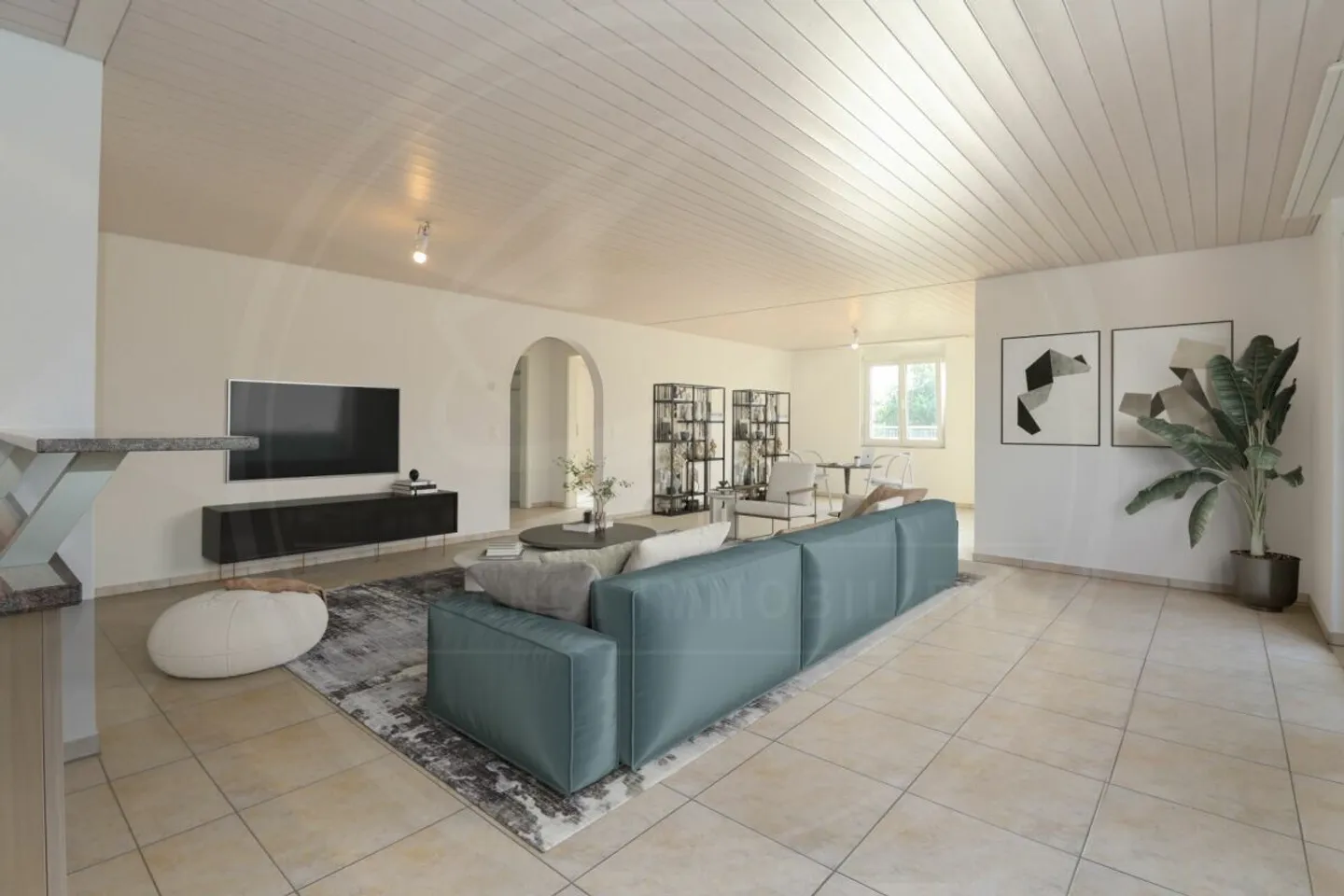 Appartement spacieux de 3½ pièces au 1er étage à Birrhard à louer - Photo 6 sur 19