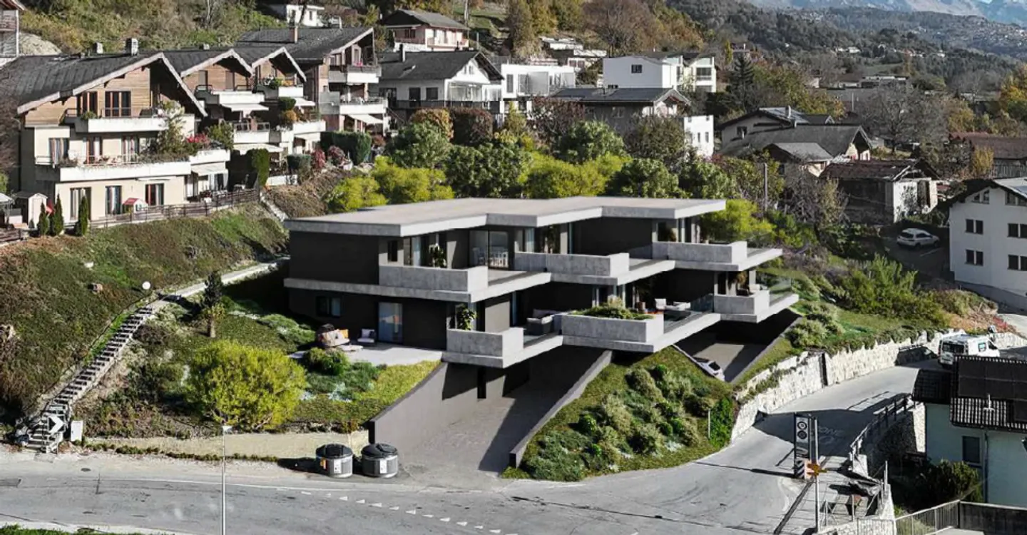 3.5-room apartments on plan with terrace - Les Terrasses à Willy - Photo 3 of 6