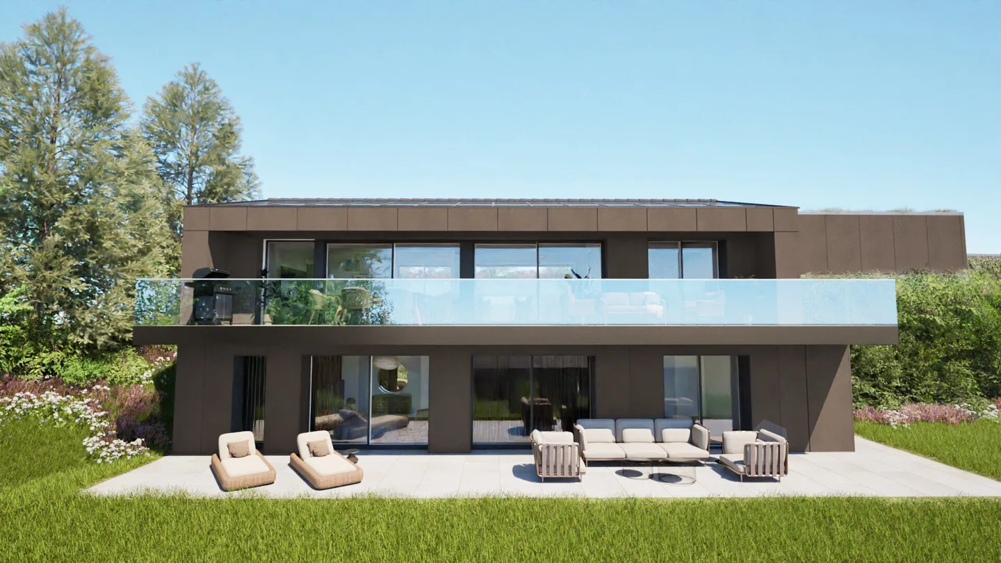 Magnificent 5.5-room villa with Lake Geneva view - Photo 2 of 10