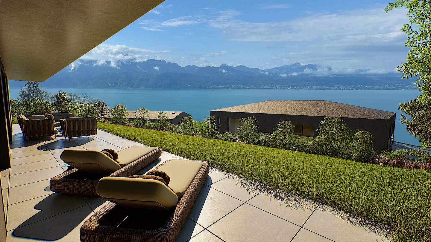 Magnificent 5.5-room villa with Lake Geneva view - Photo 10 of 10