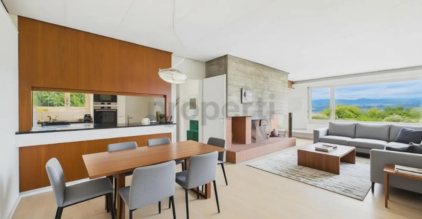 Casa a terrazza di 5,5 stanze con vista lago non ostacolata a Meilen ZH - Foto 1 di 9