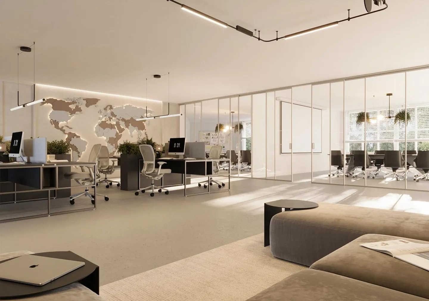 Per sofort attraktive Büros, Gewerbe mit ca. 291m2 zu vermieten - Foto 3 von 13