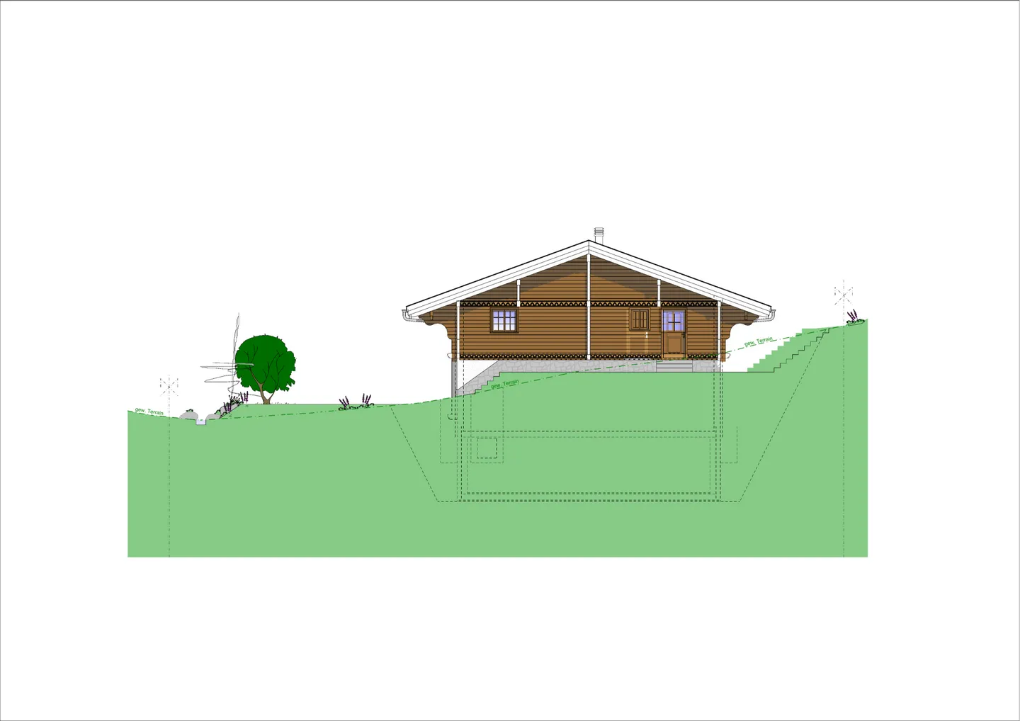 Nuova casa unifamiliare (prima residenza), Chalet Teiffi - Foto 4 di 5