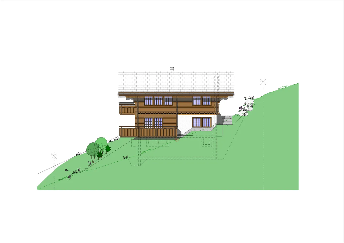 Nuova casa unifamiliare (prima residenza), Chalet Teiffi - Foto 5 di 5