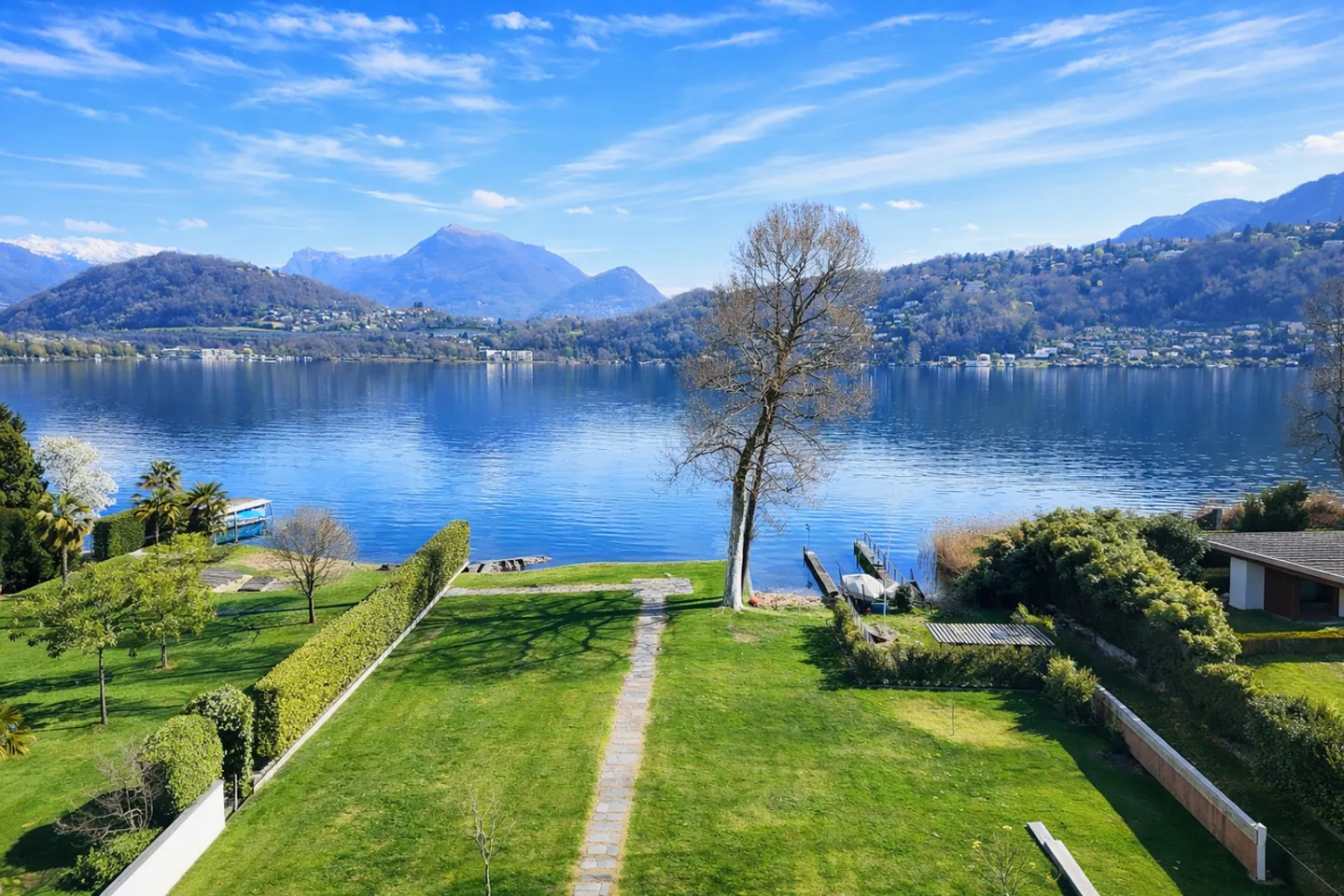 Villa contemporaine au bord du lac de Lugano - Photo 33 sur 33