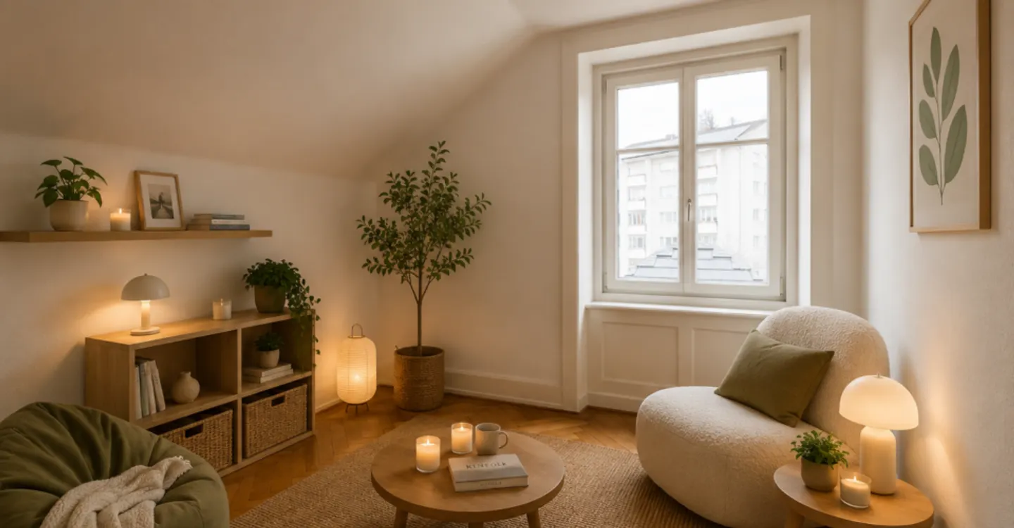 Helles 3-Zimmer-Apartment mit freiem Blick - Foto 4 von 10