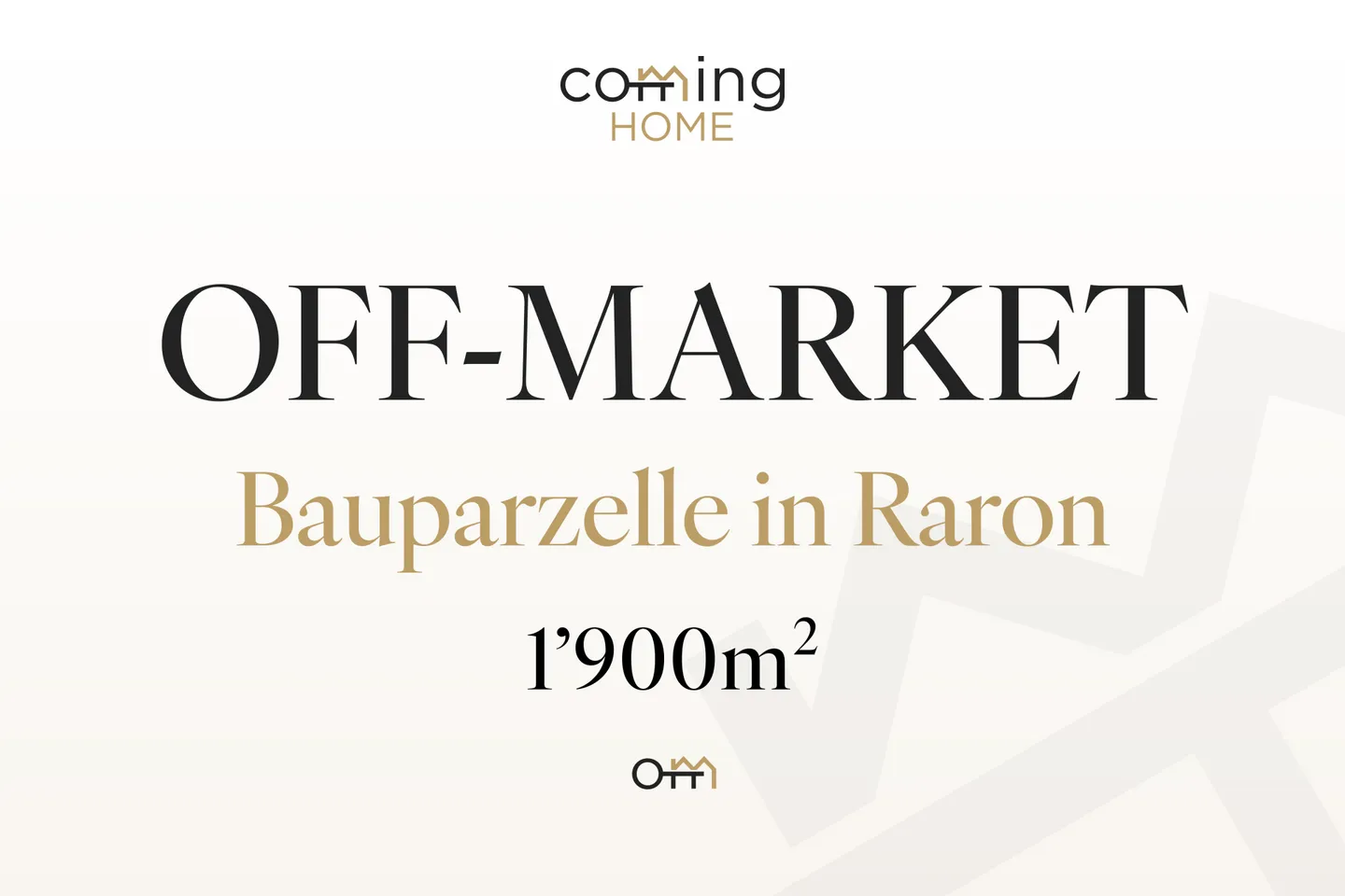 Geräumiges Baugrundstück von 1.900 m² in Raron W3, voll erschlossen - Foto 1 von 3