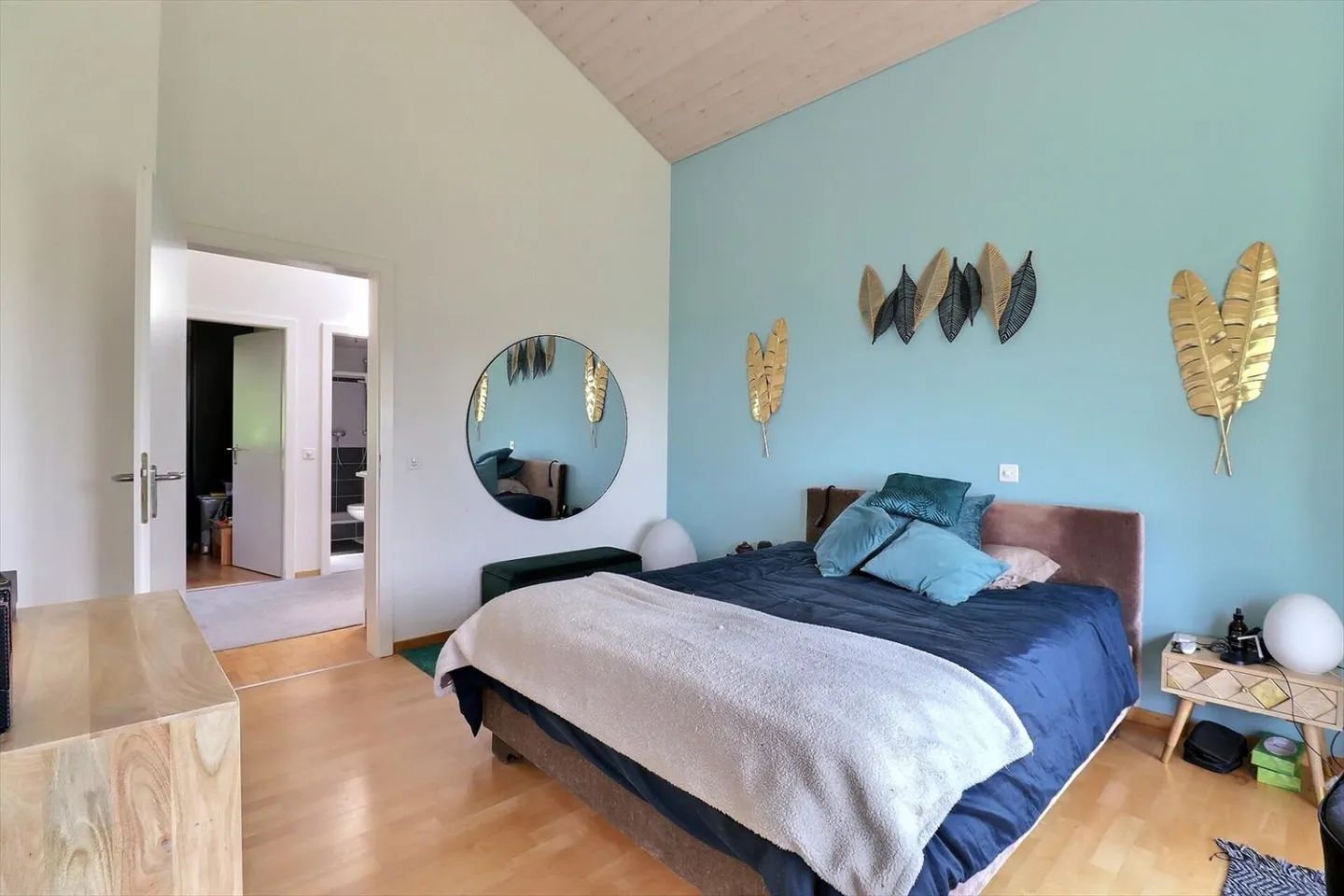 12 min. dall'uscita di Gland - Splendida villa indipendente con 6 stanze e giardino paesaggistico - Foto 9 di 13