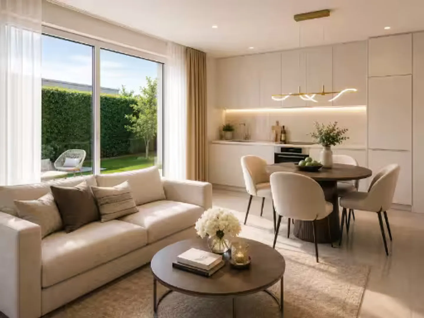 Appartement élégant au rez-de-chaussée - Photo 2 sur 2