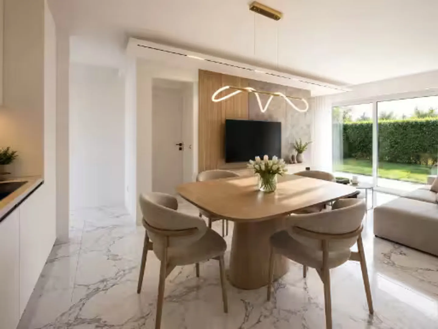 Appartement élégant au rez-de-chaussée - Photo 1 sur 2