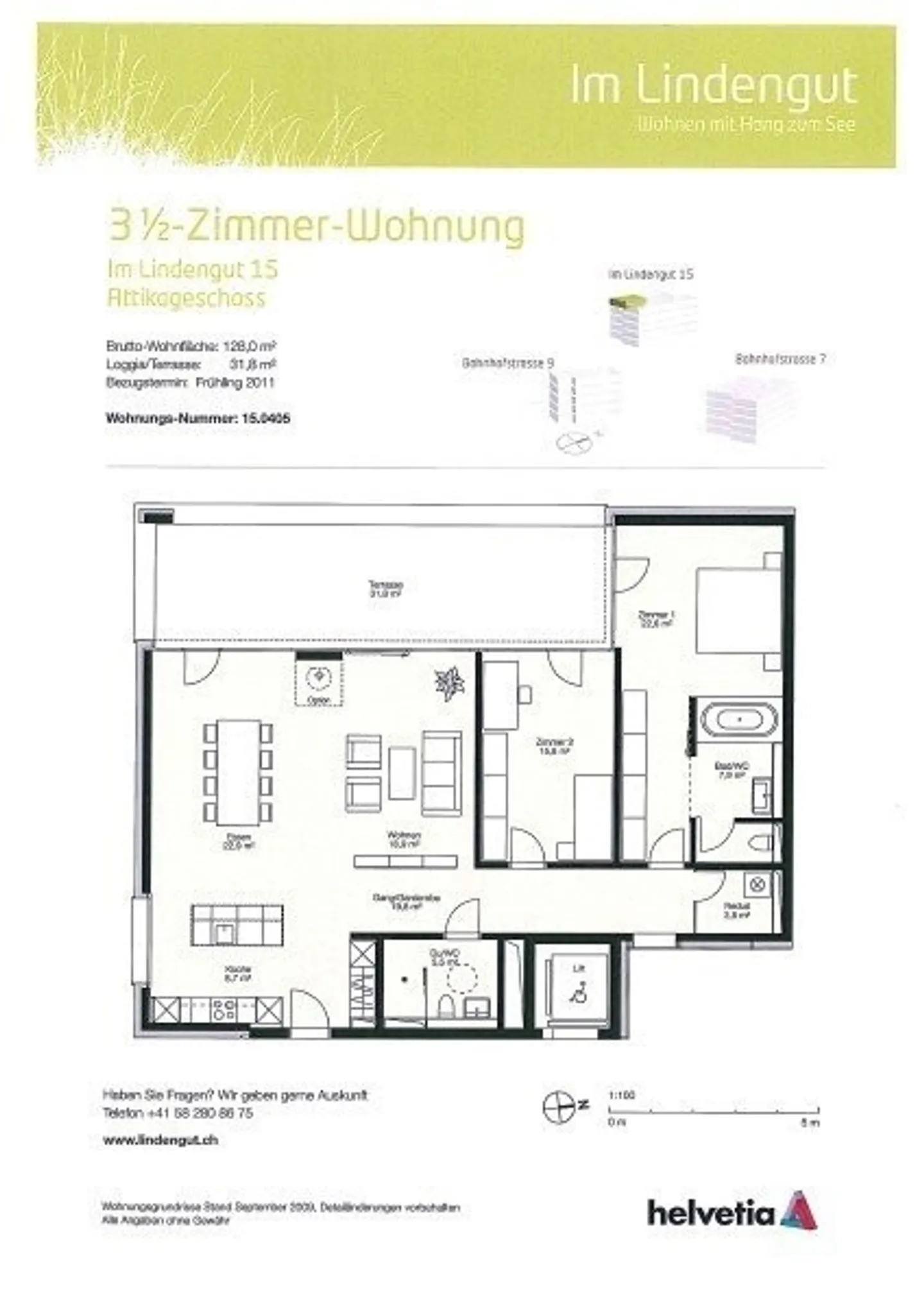 Charming Apartment in Rüschlikon - Photo 10 of 11