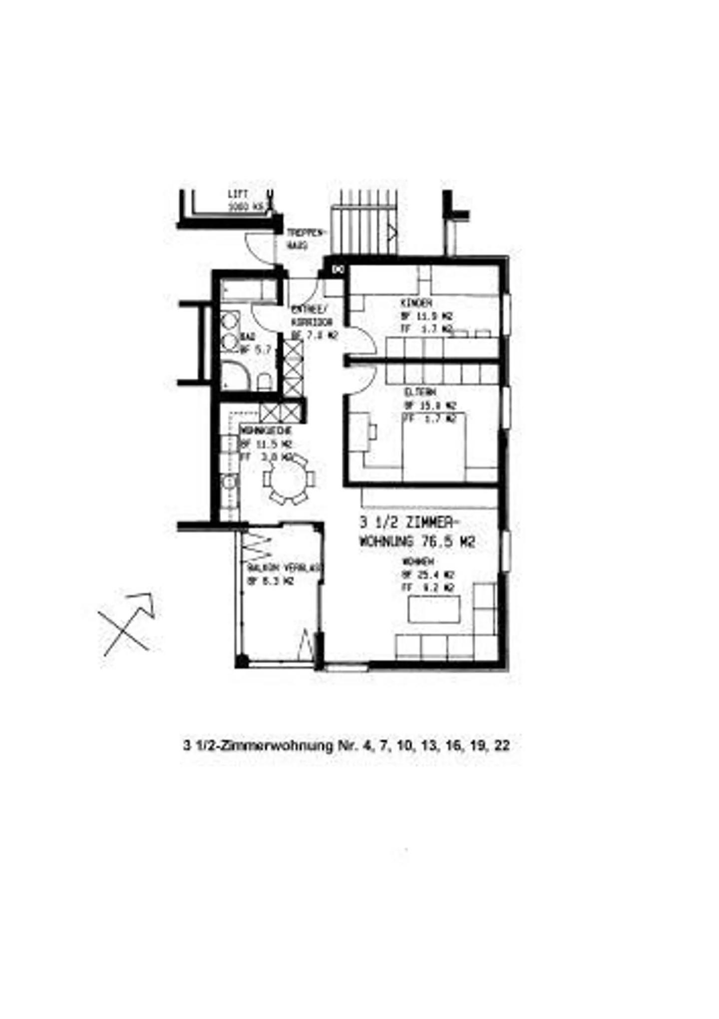 Attico con terrazza sul tetto separata e vista fantastica - Foto 4 di 13