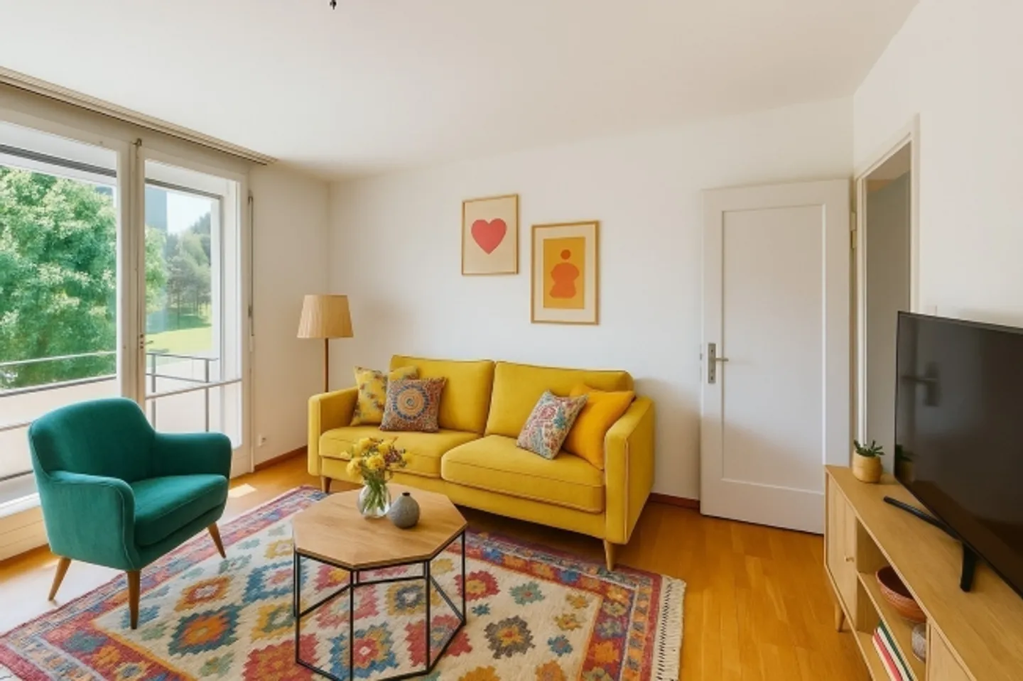 4-Zimmer-Wohnung zur Zwischennutzung in Zürich-Oerlikon (befristet bis 31.03.2026) - Foto 1 von 9