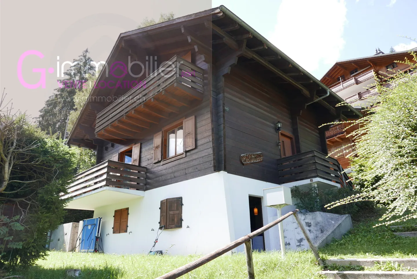 A vendre à Champéry en résidence secondaire un chalet de 5,5 pièces  - Photo 17 of 20