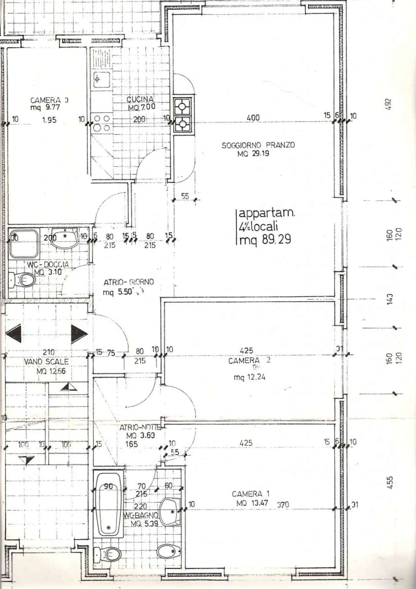 DUPLEX ATTIC 5.5 PIÈCES AVEC PISCINE À COMANO - Photo 10 sur 10