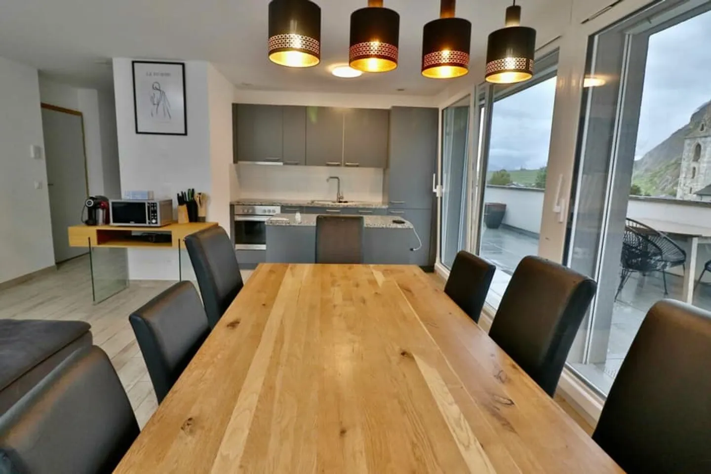 Superbo attico di 4,5 stanze nel centro del villaggio - Foto 5 di 13