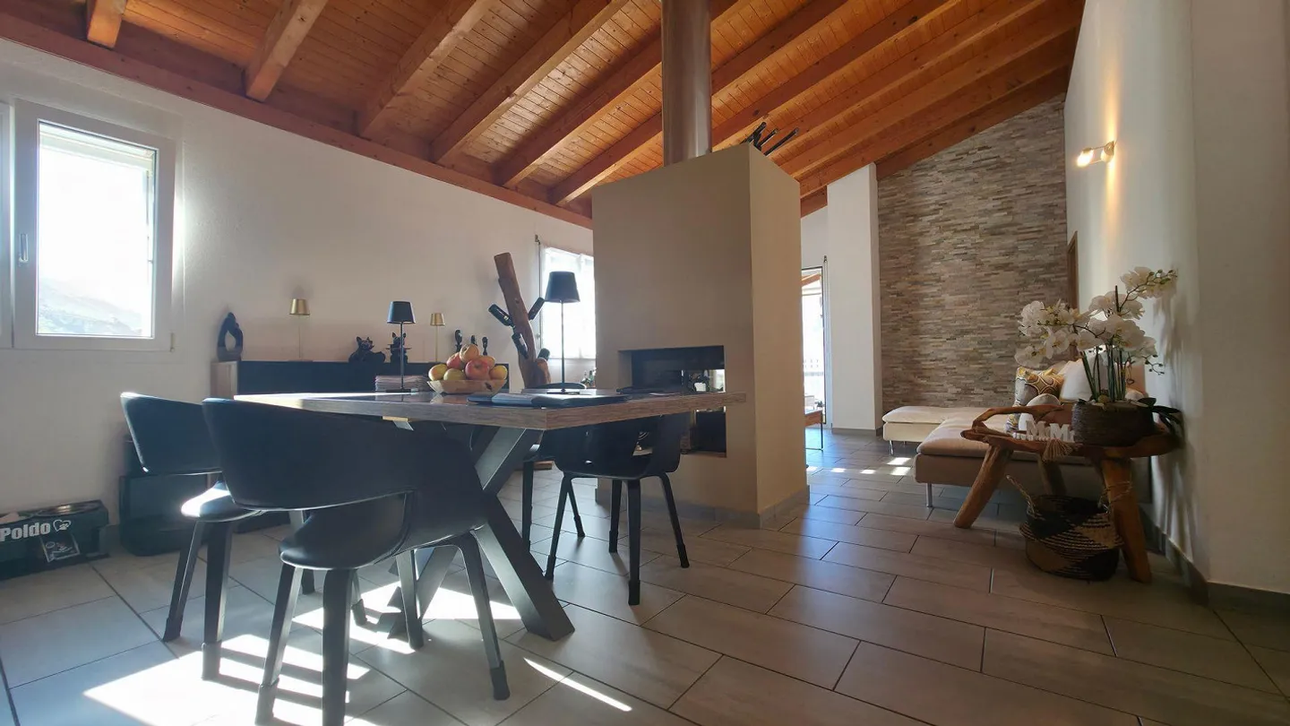 Penthouse 4.5 S. Antonino | Attic apartment 4.5 rooms S. Antonino - Photo 3 of 13