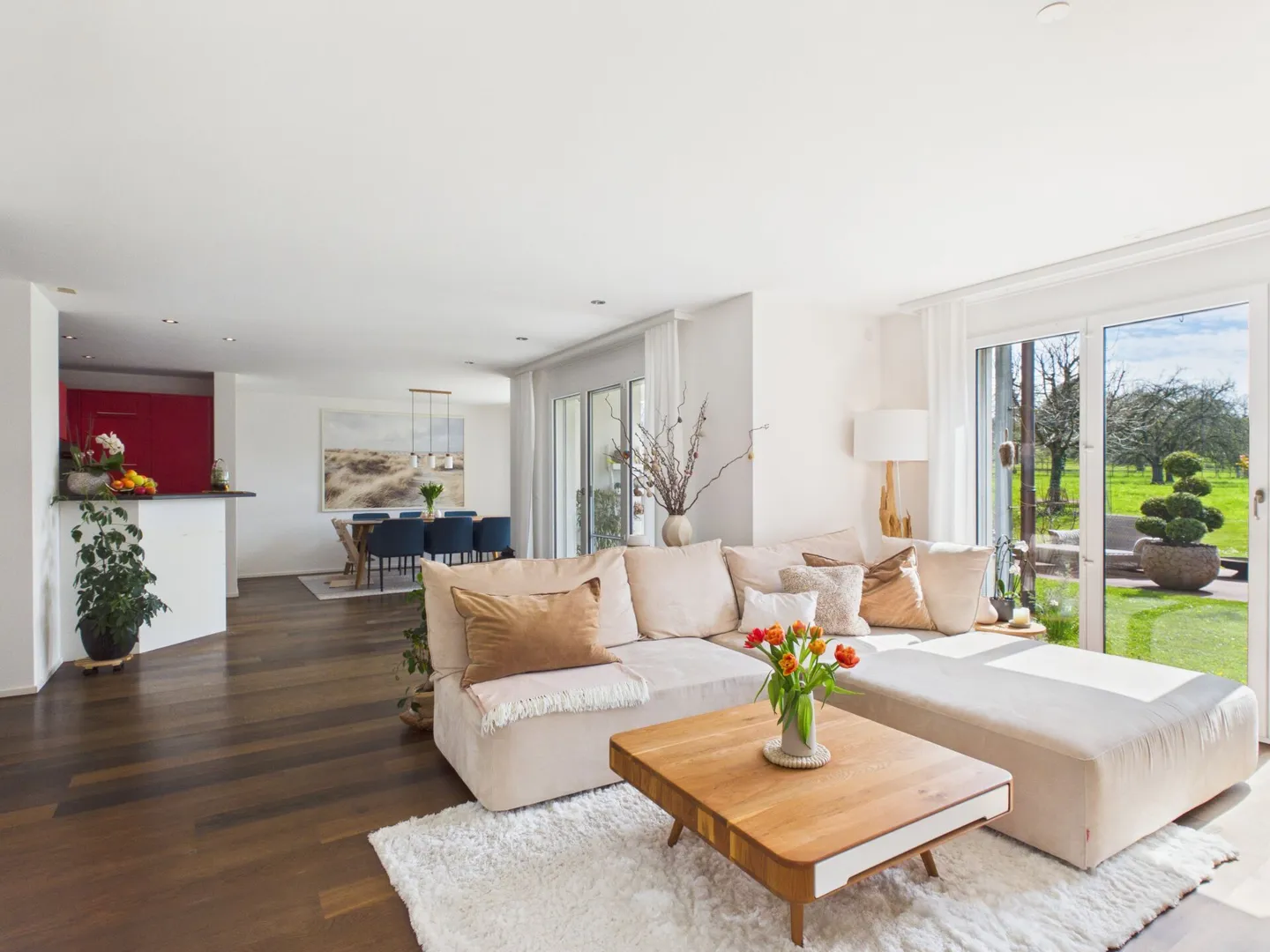 Modern Garden Apartment in Riedikon - Photo 1 of 5