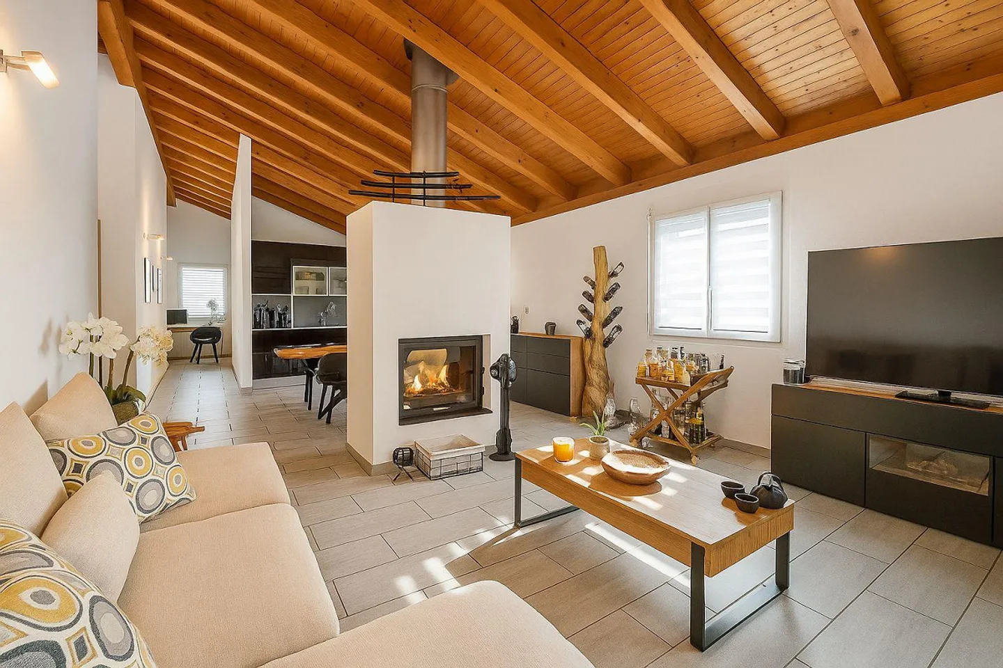 Penthouse 4.5 S. Antonino | Attic apartment 4.5 rooms S. Antonino - Photo 1 of 13