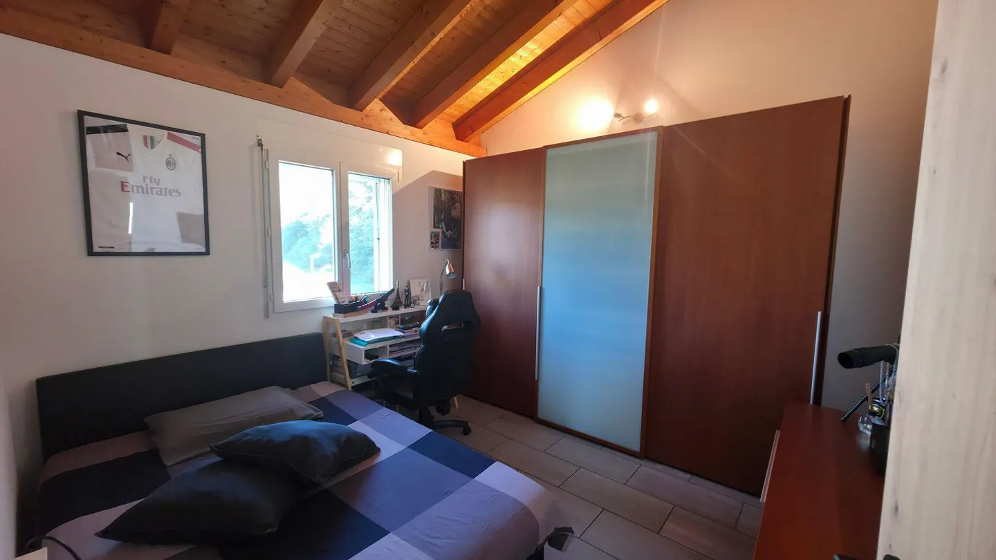 Penthouse 4.5 S. Antonino | Attic apartment 4.5 rooms S. Antonino - Photo 9 of 13